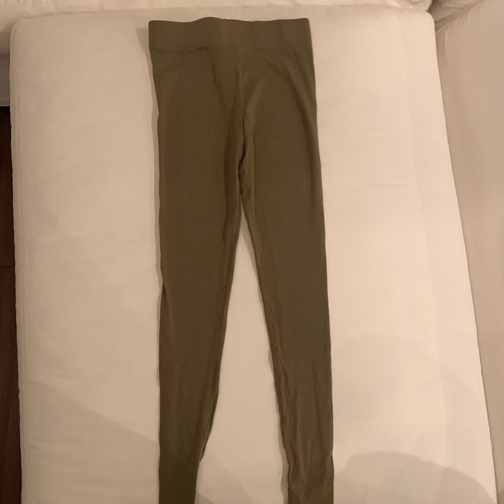 Forever 21 leggings. XS - olive green in color